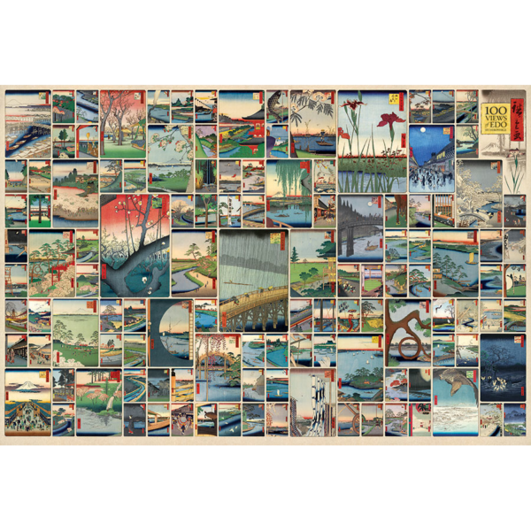 100 famous views of Edo (2000 pezzi) - immagine 2
