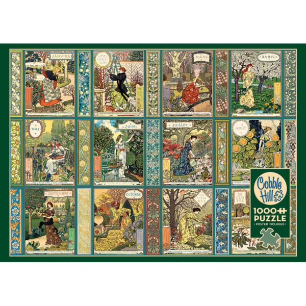 Jardiniere: A Gardener's Calendar (1000 pezzi) - immagine 2