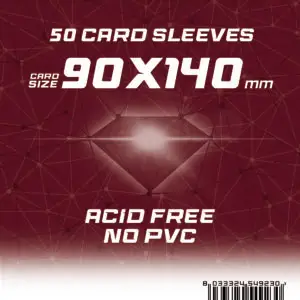 Sapphire Sleeves Bordeaux (90x140 mm)