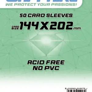 Sapphire Sleeves Mint (144x202 mm)