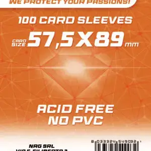 Sapphire Sleeves Orange (57,5x88 mm)