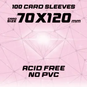 Sapphire Sleeves Pink (70x120 mm)