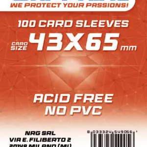 Sapphire Sleeves Red (43x65 mm)