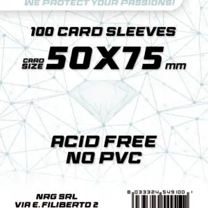 Sapphire Sleeves White (50x75 mm)