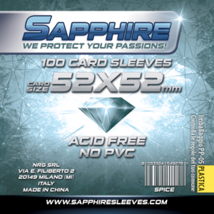 Sapphire Sleeves Ice (52x52 mm)